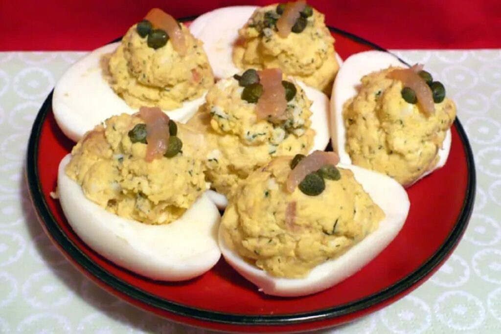 Norwegian Stuffed Eggs